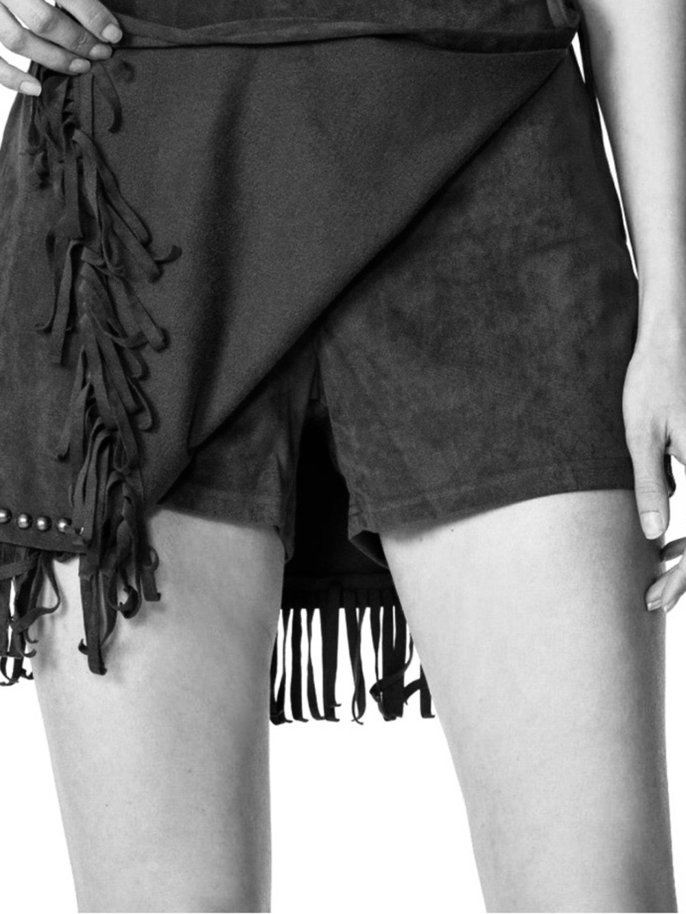 Double D Ranch Fringe Skort - Sz 14 - Picture 9 of 9